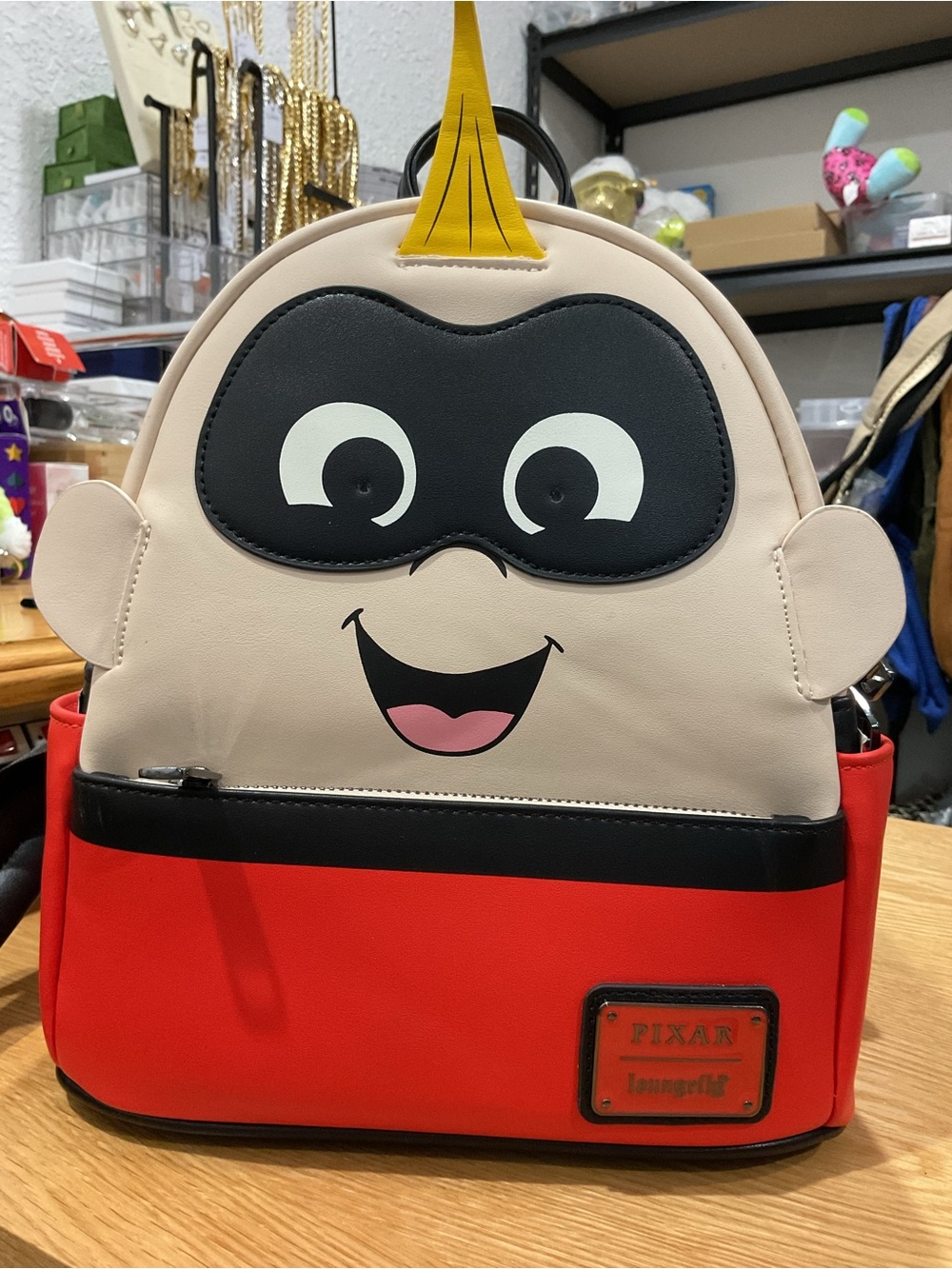 Loungefly Disney Pixar Incredibles Jack-Jack Light Up Mini Backpack NWT